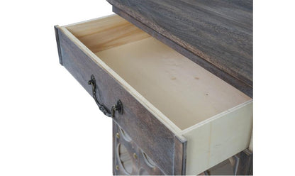 Weinregal, Flaschenregal Regal für 20 Flaschen, Shabby-Look, Vintage