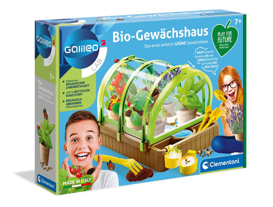 Clementoni 59237 - Galileo - Bio-Gewächshaus