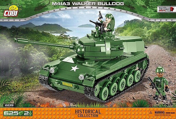 Cobi 2239 - Konstruktionsspielzeug - M41A3 Walker Bulld