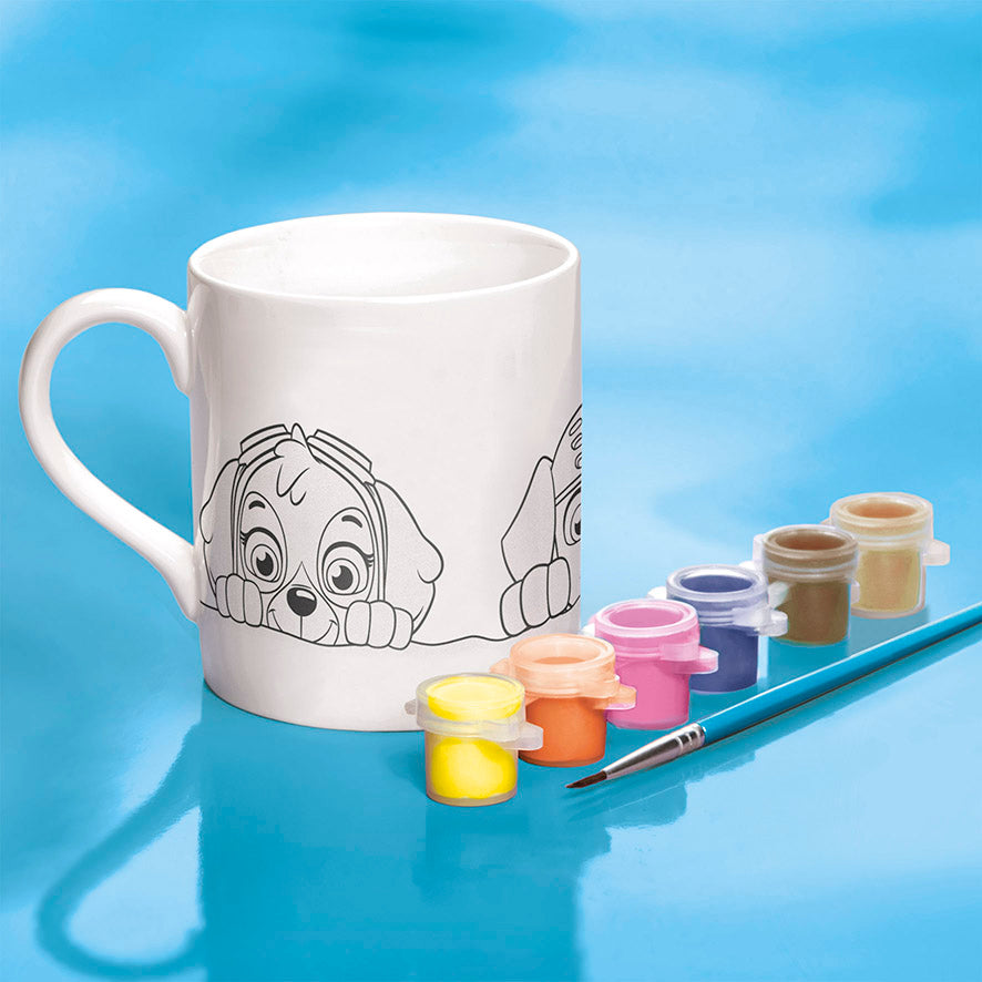 Paw Patrol - Geschenkbox Tasse bemalen & Gips giessen