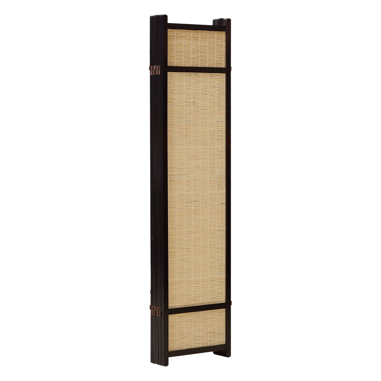 Paravent Braun Bambus Natur| 5 teilig | Holz | Raumteiler Trennwand Sichtschutz