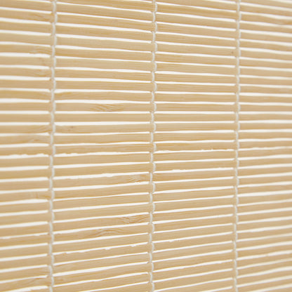 Paravent Braun Bambus Natur| 5 teilig | Holz | Raumteiler Trennwand Sichtschutz