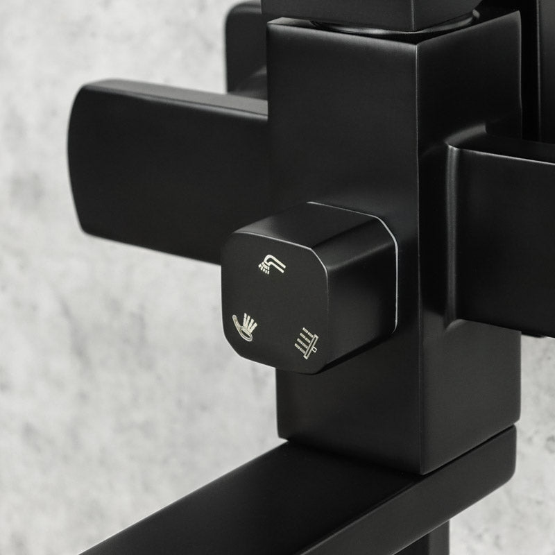 Duscharmatur schwarz AKRON - Palo24