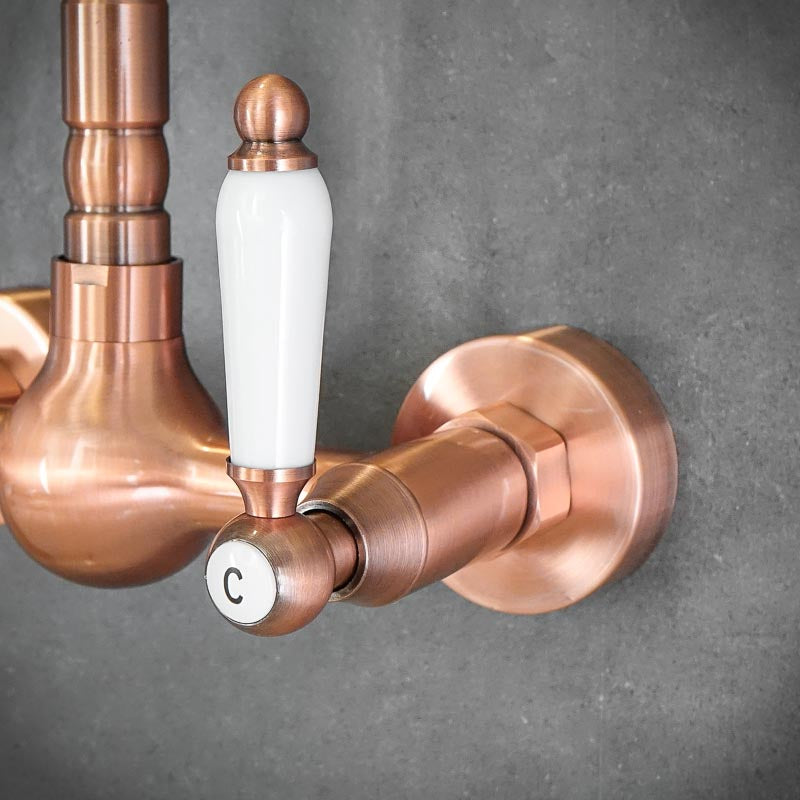Wandbatterie COPPER 2 Roségold Weiss - Palo24