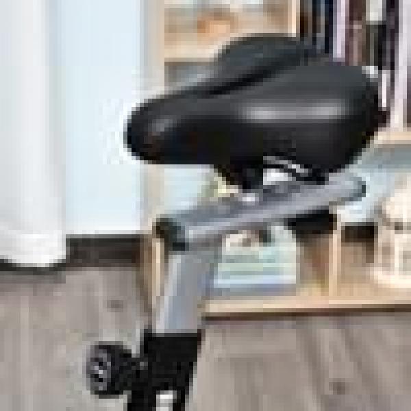 Fahrradtrainer Heimtrainer Fitnessfahrrad Stufenloser Magnetwiderstand Stahl