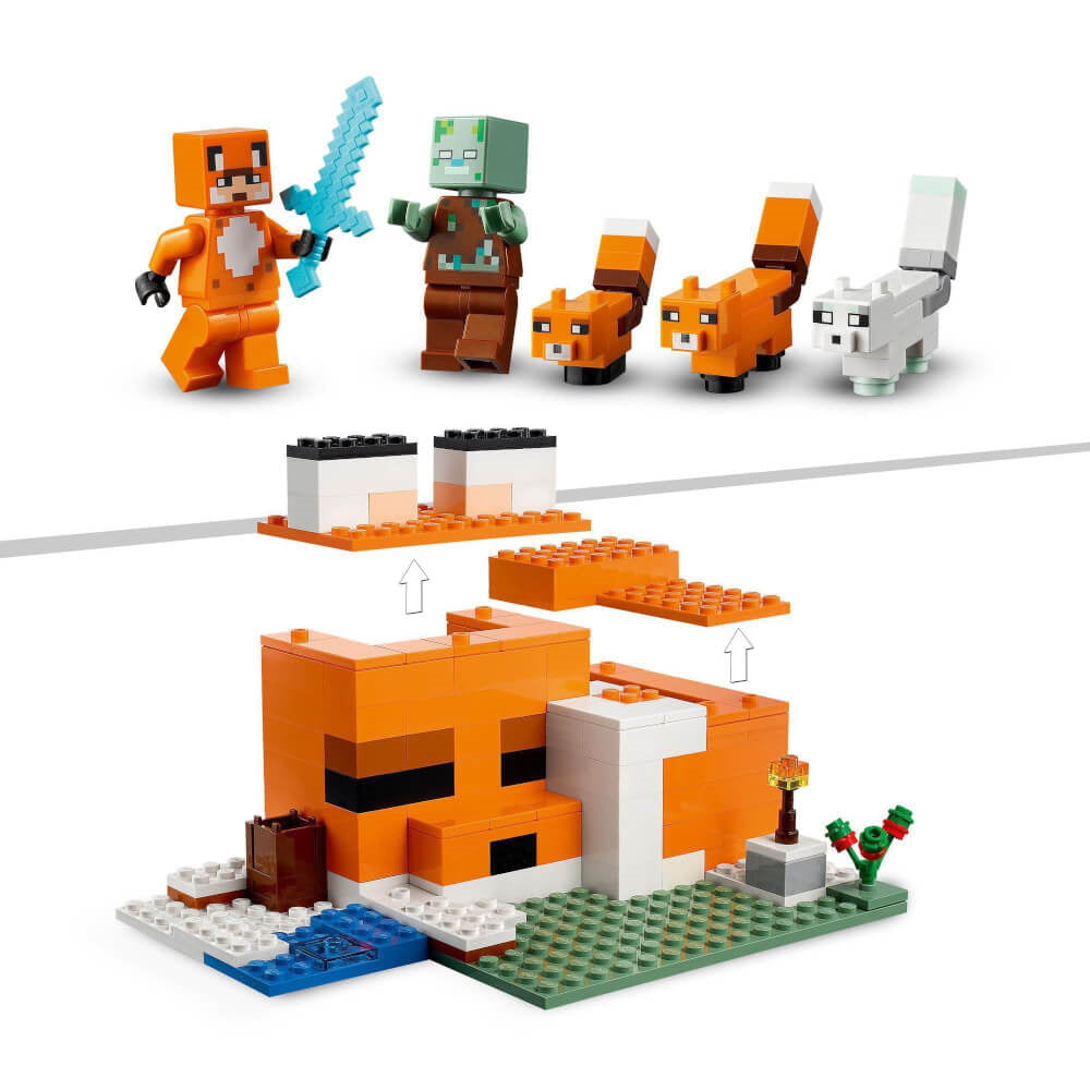 LEGO® 21178 - Minecraft - Die Fuchs-Lodge