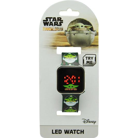 Star Wars The Mandalorian - LED digitale Armbanduhr