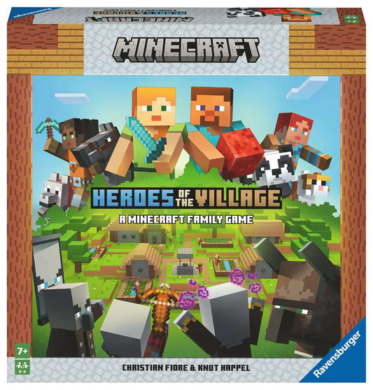 Minecraft Heroes of the Village - Brettspiel