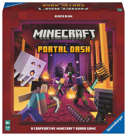 Minecraft Portal Dash - Brettspiel