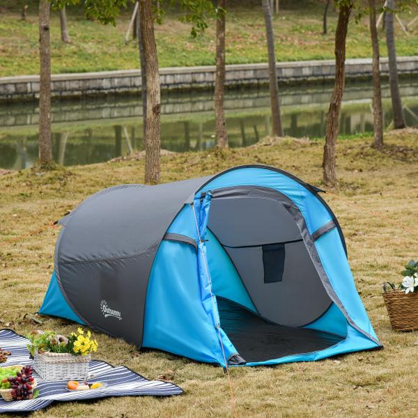 Pop up Zelt für 1-2 Personen Campingzelt für 3 Jahreszeiten