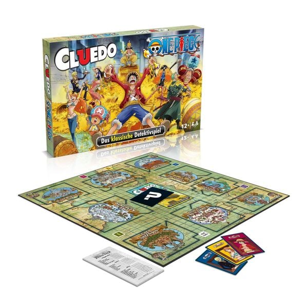 Winning Moves 48961 - Cluedo: One Piece - Brettspiel