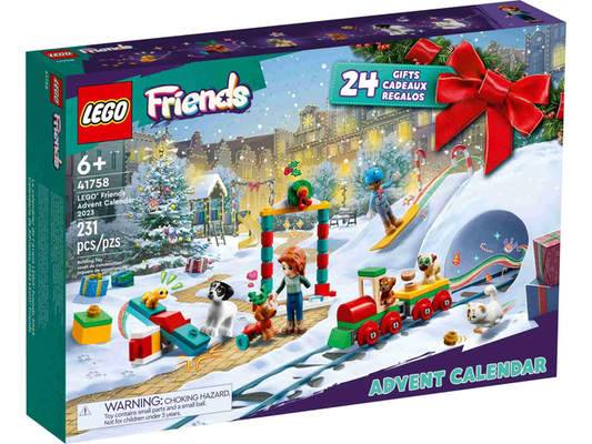 LEGO® 41758 - Friends Adventskalender 2023 - Tierspielplatz (231 Teile)