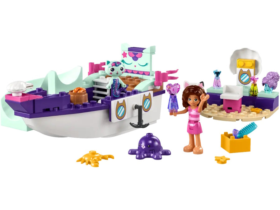 LEGO® 10786 - Gabby's Dollhouse Meerkätzchens Schiff und Spa (88 Teile)