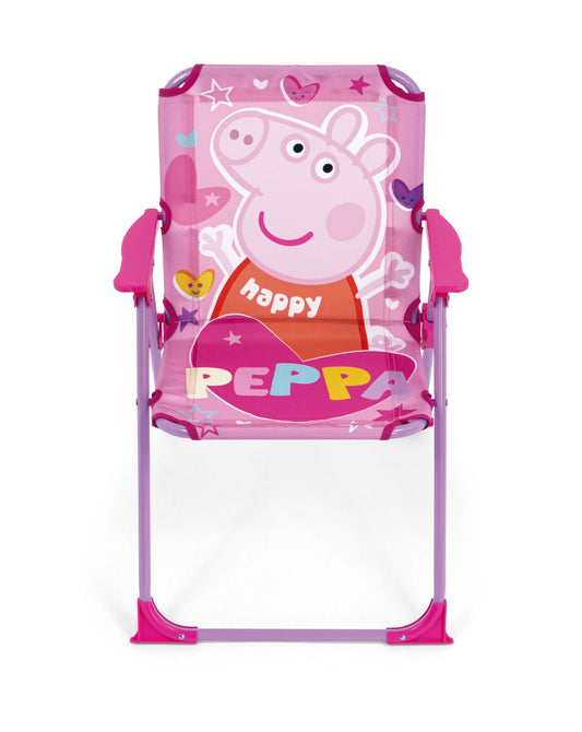 Peppa Pig - Sedia da campeggio con braccioli 38 x 32 x 53 cm