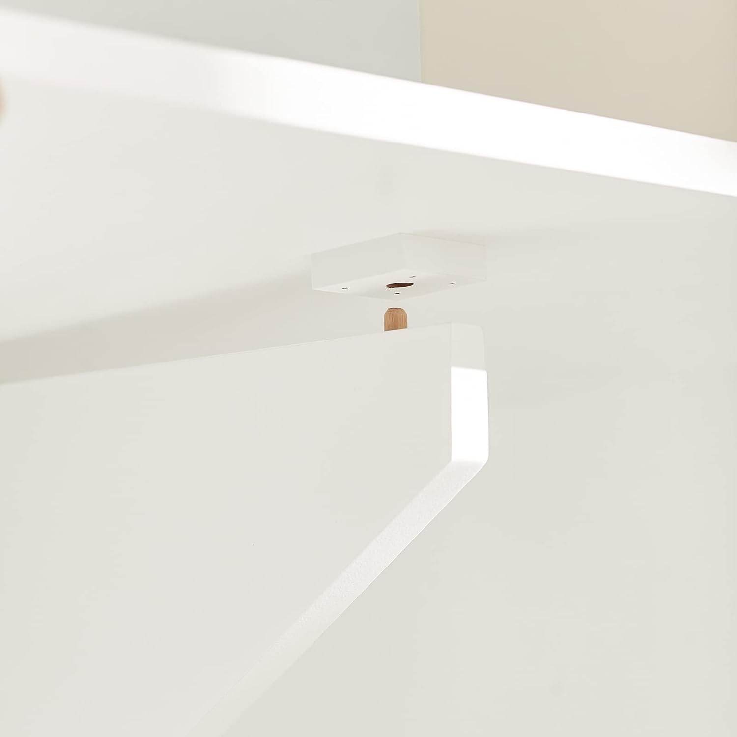 Wandklapptisch Küche | Klapptisch Wand | Wandtisch Weiss FWT03-W - Palo24