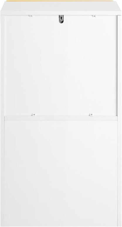 Spielzeugtruhe | Spielzeugkiste mit Deckel | Aufbewahrungsbox für Kinder | Bunt | KMB72-W