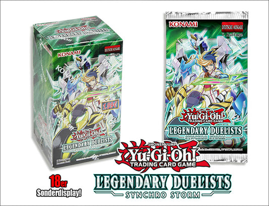 YuGiOh! Legendary Duelist 8 Synchro Storm * 18er SONDERDISPLAY!