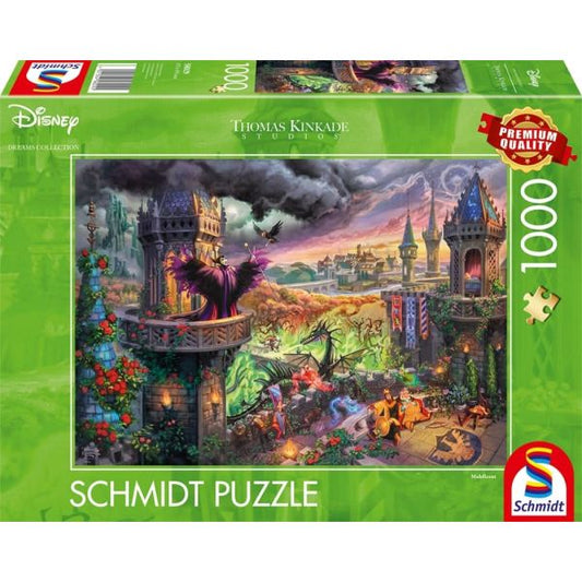 Disney, Maleficent - Puzzle 1000 Teile - Thomas Kinkade Collection