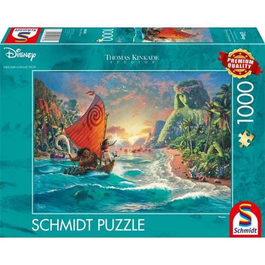 Disney, Vaiana, Moana - Puzzle 1000 Teile - Thomas Kinkade Collection