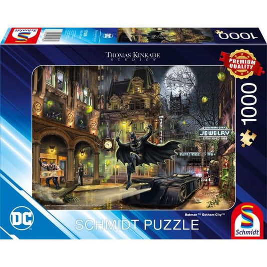 Batman, Gotham City - Puzzle 1000 Teile - Thomas Kinkade Collection