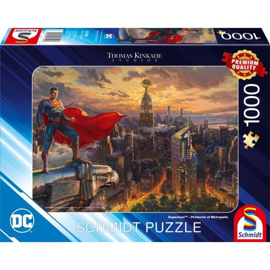 Superman, Protector of Metropolis - Puzzle 1000 Teile - Thomas Kinkade Collection