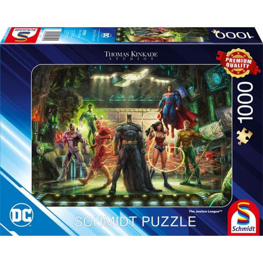 The Justice League - Puzzle 1000 Teile - Thomas Kinkade Collection