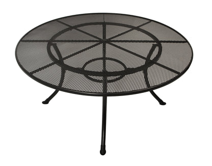 Tisch RIVO 150cm rund, Streckmetall eisengrau