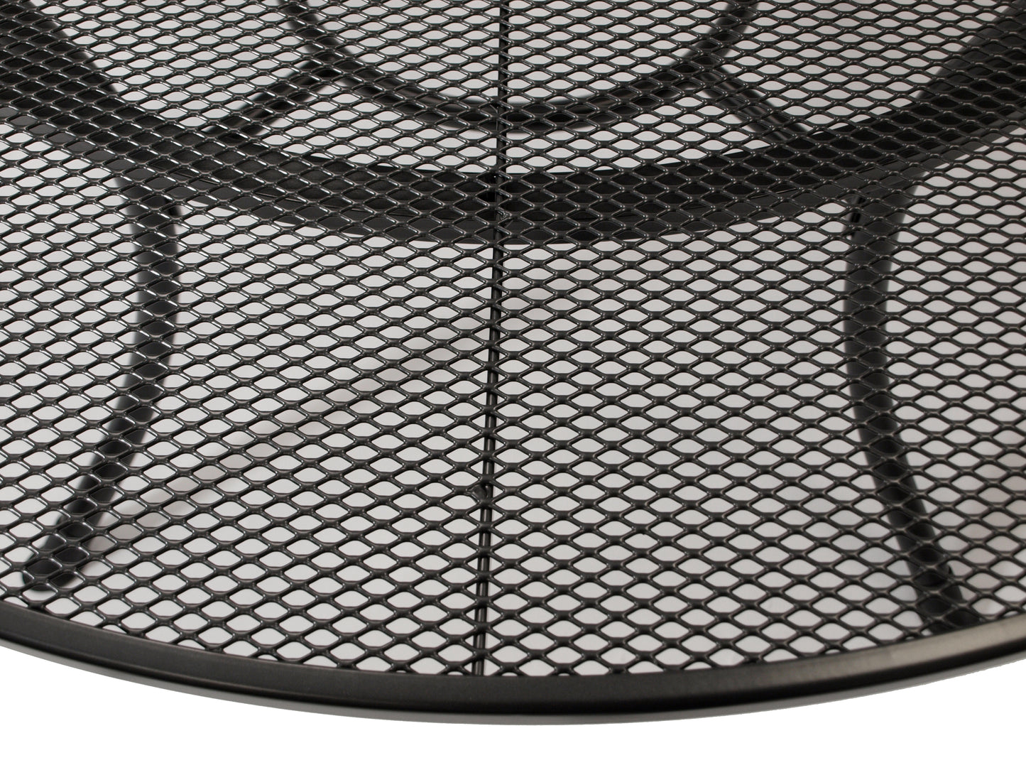 Tisch RIVO 150cm rund, Streckmetall eisengrau