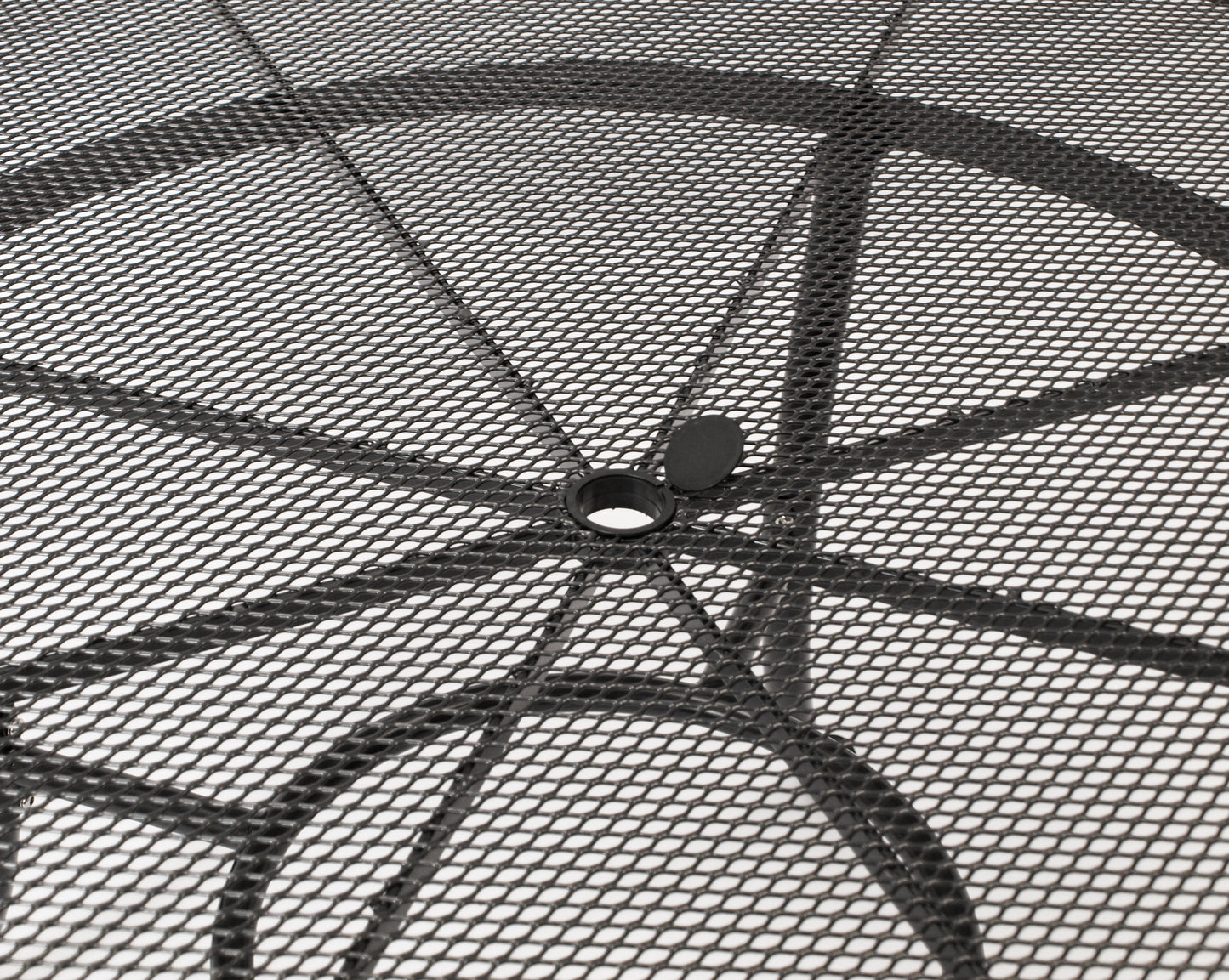 Tisch RIVO 150cm rund, Streckmetall eisengrau