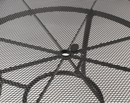 Tisch RIVO 150cm rund, Streckmetall eisengrau