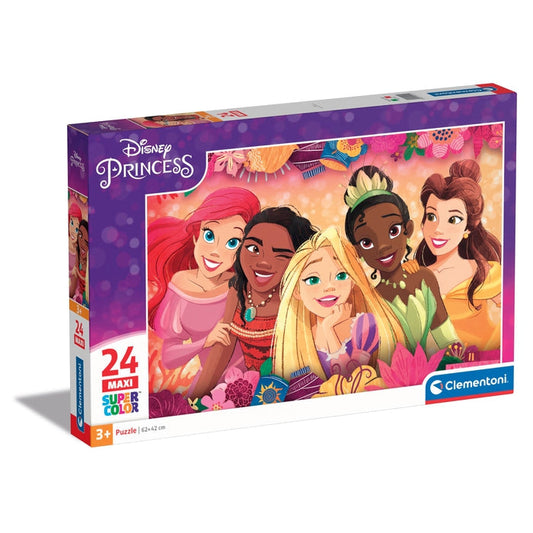 Clementoni 24241 - 24 Teile Puzzle Maxi - Disney Princess