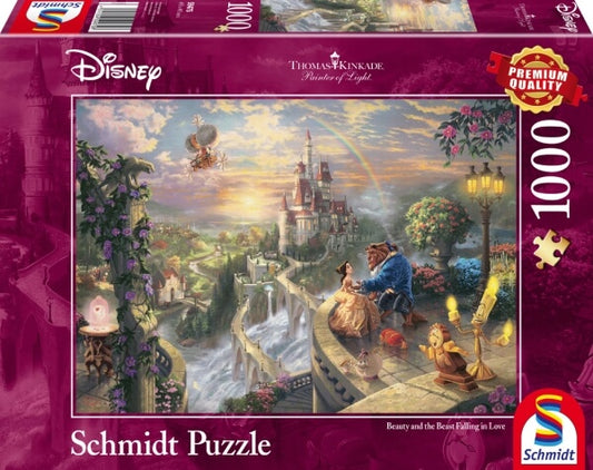 Disney - Beauty and the Beast, 1000 Teile - Puzzle