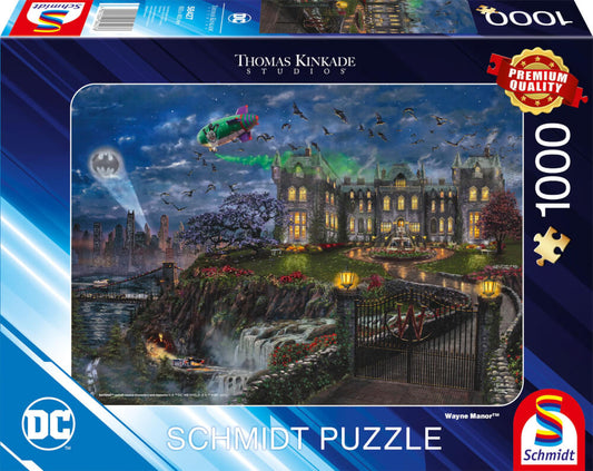 Warner - DC, Wayne Manor™, 1000 Teile - Puzzle