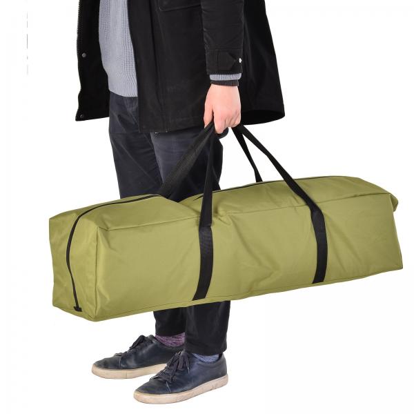 Campingbett Set mit Zelt Schlafsack Matratze 4 in 1 faltbar Dunkelgrün - Palo24