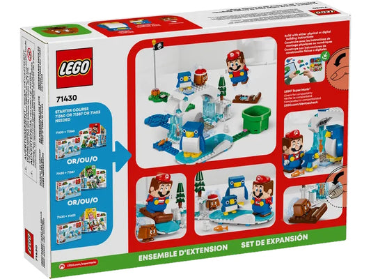 LEGO® 71430 Super Mario™ - Schneeabenteuer mit Familie Pinguin – Erweiterungsset (228 Teile)