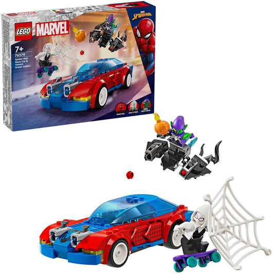 LEGO® 76279 Marvel Super Heroes™ - Spider-Mans Rennauto & Venom Green Goblin (227 Teile)