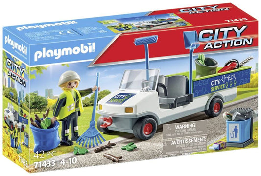 PLAYMOBIL® 71433 - City Action - Stadtreinigung mit E-Fahrzeug