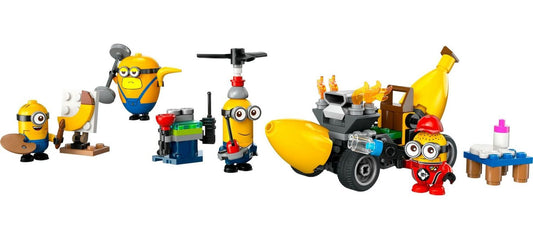 LEGO® Minions Despicable 4 75580 - Minions und das Bananen Auto (136 Teile)