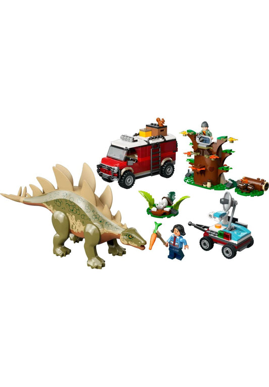 LEGO® Jurassic World™ 76965 - Dinosaurier-Missionen: Entdeckung des Stegosaurus (420 Teile)