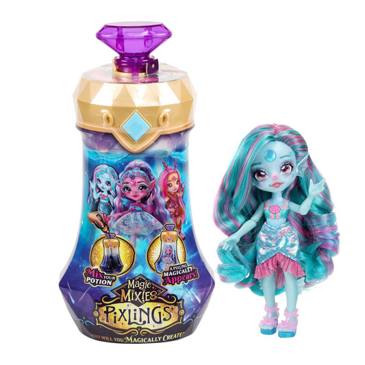 Magic Mixies Pixlings - Marena - The Mermaid Pixling Puppe (Aqua)