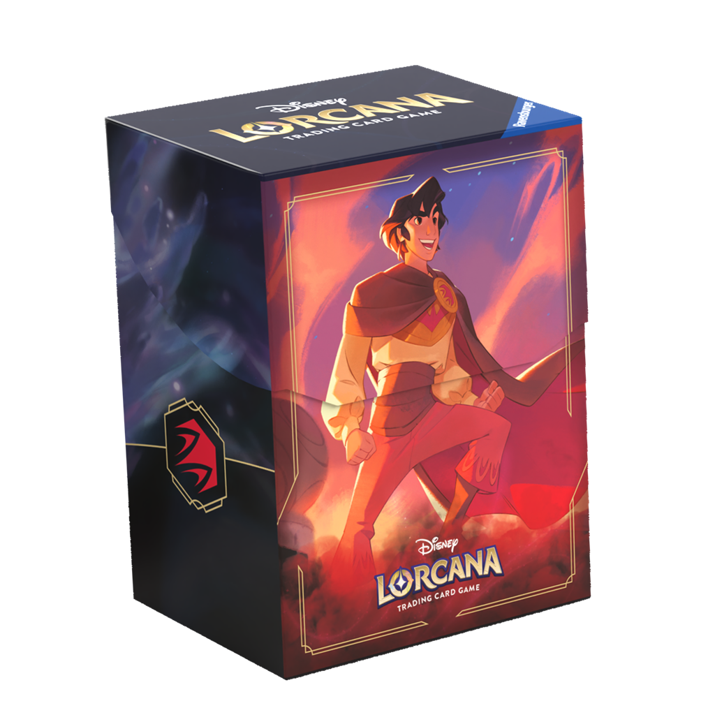 Disney Lorcana: Set 5 Shimmering Skies Deck Box Aladdin