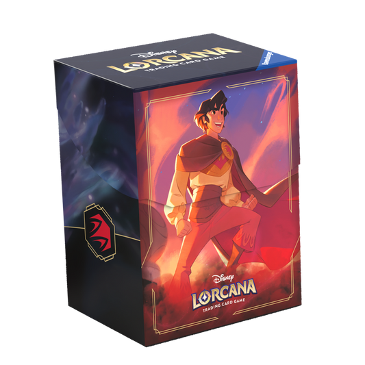 Disney Lorcana: Set 5 Shimmering Skies Deck Box Aladdin