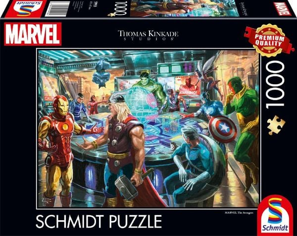 The Avengers - 1000 Teile Puzzle