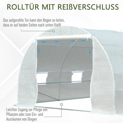 Gewächshaus Foliengewächshaus Treibhaus Pflanzenhaus Folien