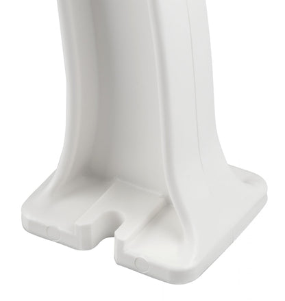 Banquette IBIZA 2 places, plastique blanc