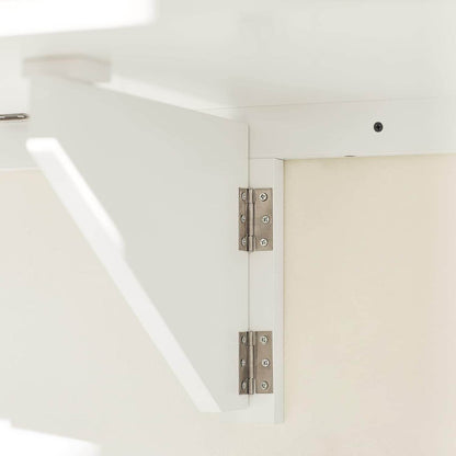 Wandklapptisch Küche | Klapptisch Wand | Wandtisch Weiss FWT03-W - Palo24