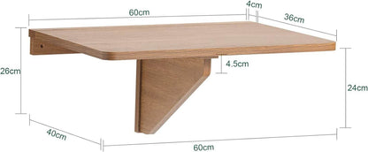 Wandklapptisch | Küchentisch | Schreibtisch | Kindermöbel | Vintage FWT03-PF - Palo24