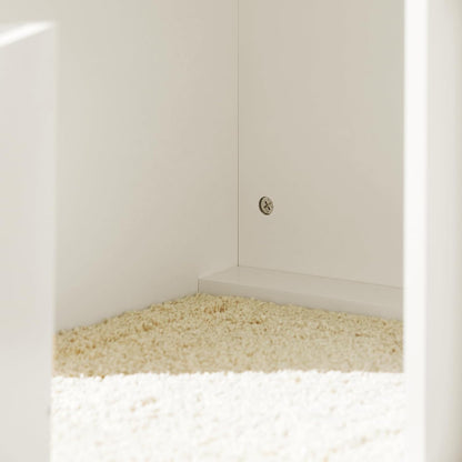 Spielzeugtruhe | Spielzeugkiste mit Deckel | Aufbewahrungsbox für Kinder | Bunt | KMB72-W