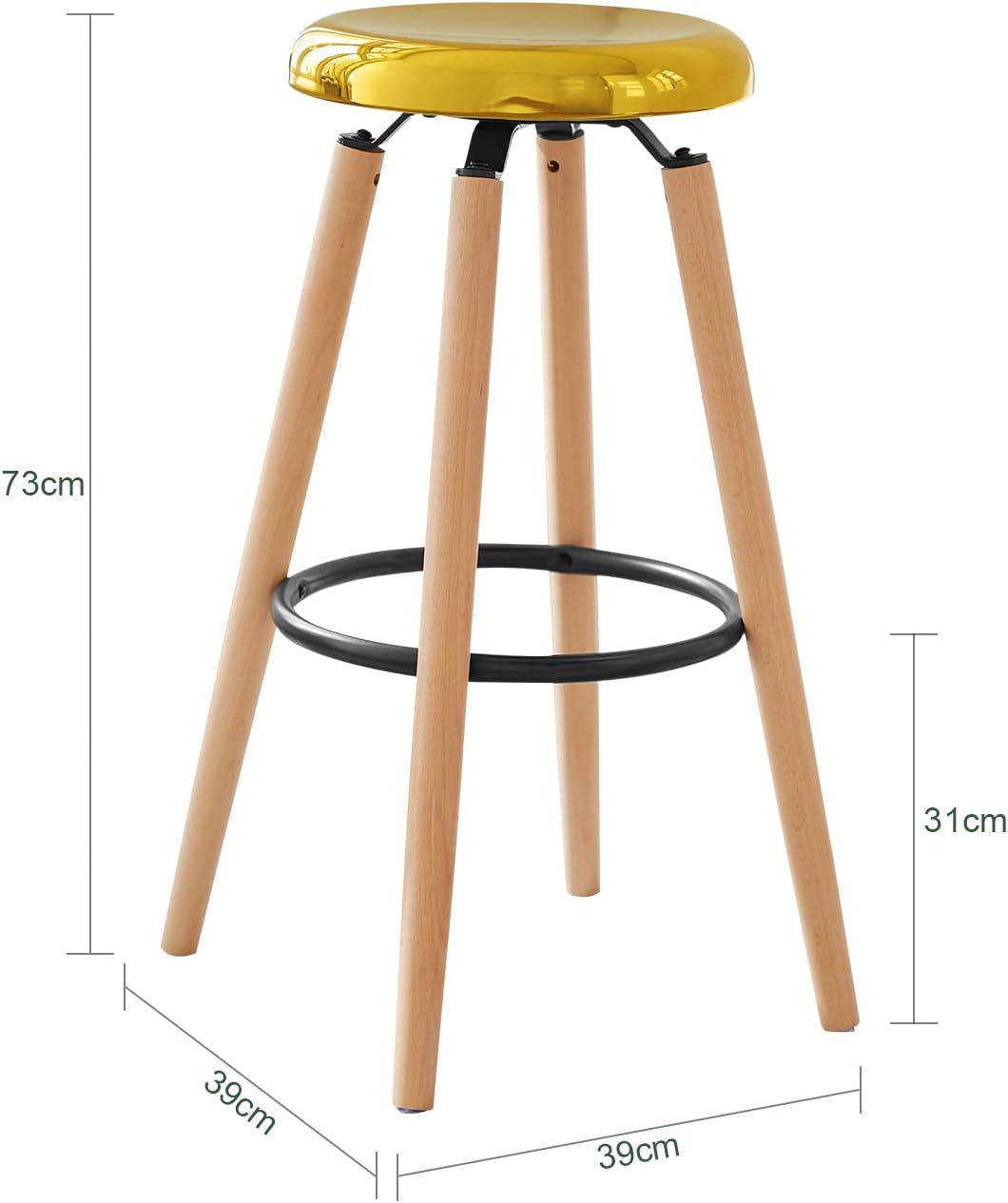 Barhocker | Barstuhl | Hochhocker | Tresenhocker | FST89-G