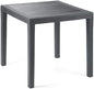 Gartentisch KING 79x79cm, Kunststoff anthrazit grau